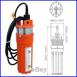 100W Solar Powered Panel &12V DC Deep Well Submersible Solar Water Pump for Farm