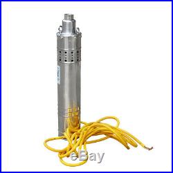 120M 24V Borehold Pump Deep Well Submersible Water Pump for Livestock Watering