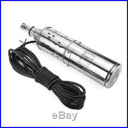 12V 180 Lift Max Flow 3M/H Submersible Water Pump Solar Energy Deep Well Pump