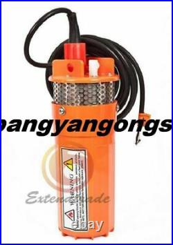 12V 360LPH 70M Lift Small Submersible Power Solar Water Pump Outdoor Deep Well