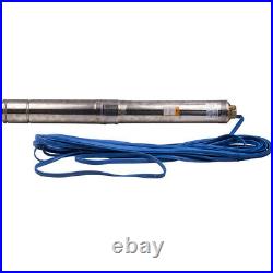 1.5HP 1.1KW Borehole Deep Well Water Submersible Pump 50Hz 220-240V 4000l/h