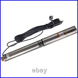 20m Cable 4 inch 1100W 6600 L/H Submersible Bore Hole Deep Well Pump