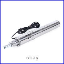 24V Solar Water Pump Deep Well Solar Submersible Pump head 65m Stainless Steel