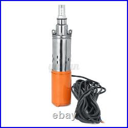 260W DC 24V 50M Max Lift Deep Well Pump 1.2M³/H Flow Submersible Water Pump Kit