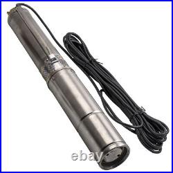 2850 rpm 4 370W Borehole Deep Well Submersible Water Pump + 20m power cable