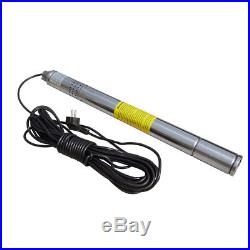 2 (50mm) Submersible Water Borehole Pump AC Deep Well 0.5 HP 240V Stainless/S