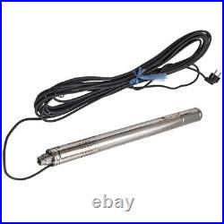 2 inch 370W Deep Well Borehole Submersible Pump Stainless 1080L/H 14 m Cable