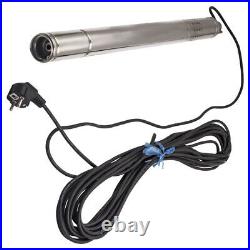 2 inch 370W Deep Well Borehole Submersible Pump Stainless Steel 1080L/H 50 Hz