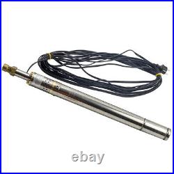 2 inch 370W Deep Well Borehole Submersible Pump Stainless Steel Utility 900L/H
