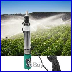 380w Solar Submersible Deep Well Water Pump Irrigation Stainless Steel 5m³/h