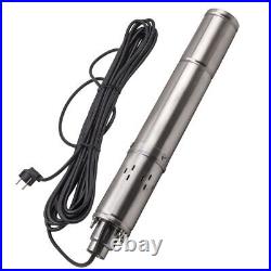 3 1020L/H Borehole Deep Well Water Submersible Electric Water Pump House/Garden