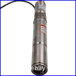 3 370 W Borehole Deep Well Water Submersible Electric Pump + 15m cable