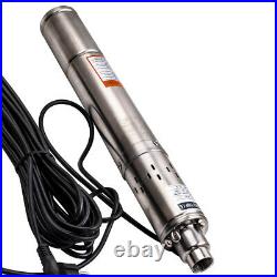 3 550W 35 L/min Borehole Deep Well Water Submersible Electric Water Pump 50Hz