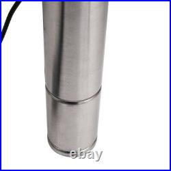 3.5inch + 18m Cable Deep Well Submersible pump 6300L/H 1100W Stainless Steel