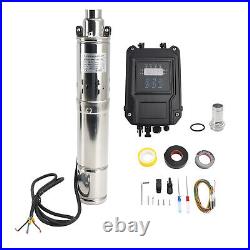 3 72V 1.2KW Deep Well Solar Submersible Bore Hole Water Pump Head 180M