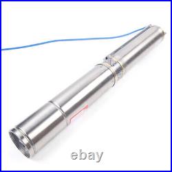 3.8 Stainless Steel Deep Well Pump Submersible Water Pump For Pond Garden 550W