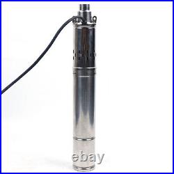 3'' Deep Well Pump Submersible Bore Hole Water Pump Stainless Irrigation Pump UK