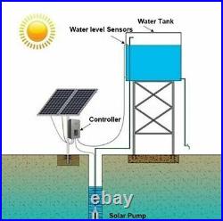 3 in MPPT Controller Solar Water Pump 140W-900W Deep Well Pump Submersible Pump