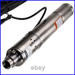 3 inch 550W 2100 L/H Deep Well Submersible Borehole Pump Stainless Steel