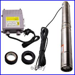 4 1100W Borehole Deep Well Water Submersible Electric Pump + 20m Cable