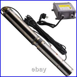 4inch 50 Hz Deep Well Submersible Borehole pump 4,000L/h-550W Stainless Steel