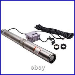 50 Hz 35°C Deep Well Submersible Pump Electric Pump 750 W 10 m Cable 2850 rpm