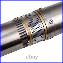 50 Hz 35°C Deep Well Submersible Pump Electric Pump 750 W 10 m Cable 2850 rpm