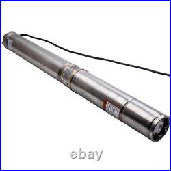 50 Hz 35°C Deep Well Submersible Pump Electric Pump 750 W 10 m Cable 2850 rpm 5A