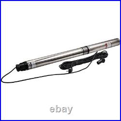 8.5 bar 18m Deep Well Submersible pump 6300L/H 1100W Stainless Steel 3.5inch