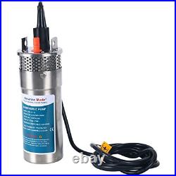Amarine Made 24V Stainless Shell Submersible 3.2GPM 4 Deep Well Water DC Energy