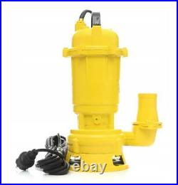 Cesspool Sewage Dirty Water Deep Well Septic Sump Pump + Grinder 3100W 25000L/h