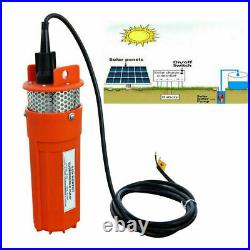 DC12V 100W Solar Panels Kit Solar Deep Well Water Pump Solar Power f Garden/Farm