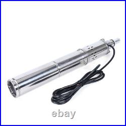 DC 24V 1 inch Deep Well Solar Powered Submersible Pump 370W Solar Water Pump