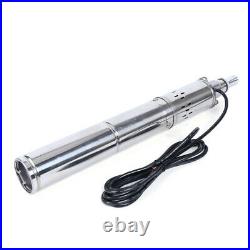 DC 24V 370W Solar Powered Deep Well Water Pump Stainless Steel Submersible Pump
