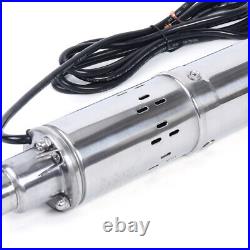 DC 24V 370W Solar Water Pump Deep Well Submersible Pump Stainless Steel Pump