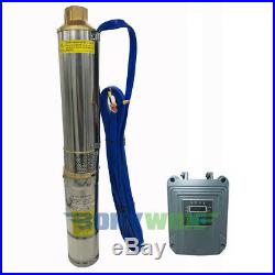 DC 24V Solar Brushless Deep Well Submersible Pump 180W Centrifugal Water Pump