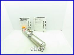 Dayton 1LZR3 1/2 HP Submersible Deep Well 4 Pump 10 GPM 230VAC Stainless SS