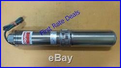 Dayton 1LZR4 Deep Well Submersible Pump Franklin 10FV05S4-2W115 2445049004S