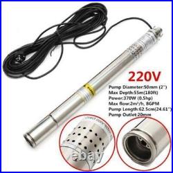 Deep Well Pump 50mm Stainless Steel Submersible Pump 2-inch Small Electric