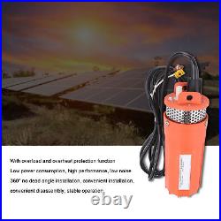 Deep Well Pump Double Suction Type Submersible Pump Large Flow DC 12V Solar For