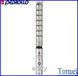 Deep Well Submersible Borehole water pump Pedrollo 6HR34/3-PSR 3ph 4kW HIGH FLOW