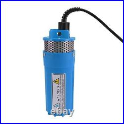 Deep Well Submersible Water Pump 12V DC Dry Running Battery Operated Solar