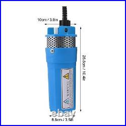 Deep Well Submersible Water Pump 12V DC Dry Running Battery Operated Solar
