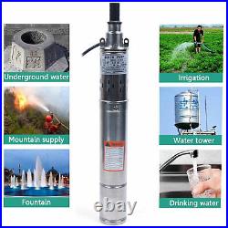 Deep Well Water Pump Submersible Electric Stainless Steel Garden Pump 1600 l/h