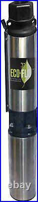 ECO-FLO Products EFSUB7-123 Submersible Deep Water Well Pump, 3 Wire, 230v