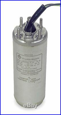 Franklin 1-1/2 HP Deep Well Submersible Pump Motor, 3-Phase, 3450 Nameplate RPM