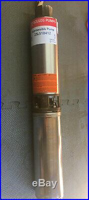 Goulds 25LS10412 Submersible pump deep well irrigation 25GPM