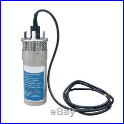 High Quality Solar Powered Deep Well Water Pump Submersible DC24V for Irrigation