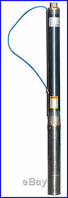 IBO 3Ti27 Submersible Borehole Deep Well Water PUMP 1HP 50l/min 110m+ CABLE 20m