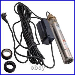 IP 68 3 750W 2400L/H Deep Well Borehole Pump Submersible Water Pump